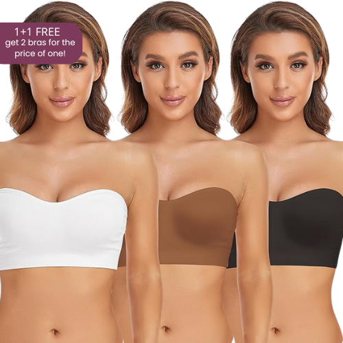 Non-Slip Strapless Bra