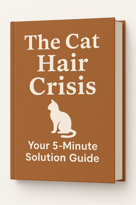 The Cat Hair Crisis: Your 5-Minute Solution Guide E- Book