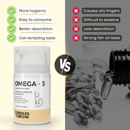 Vet- backed Creamy Fish Oil Pump